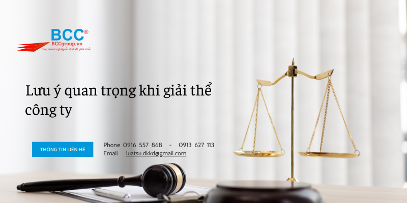 dịch vụ giải thể công ty