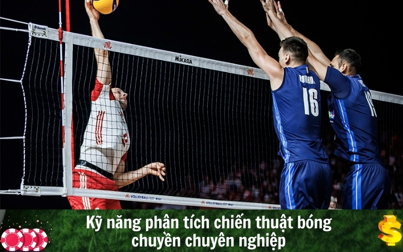 Kỹ năng phân tích chiến thuật bóng chuyền chuyên nghiệp
