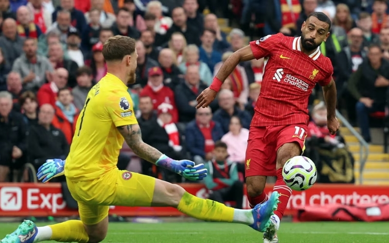 Liverpool 1-1 Brentford: The Kop bị níu chân ngay tại Anfield
