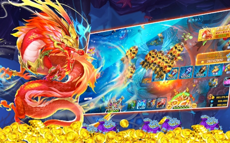 Các màn chơi bắn cá có độ khó tăng dần theo cấp độ