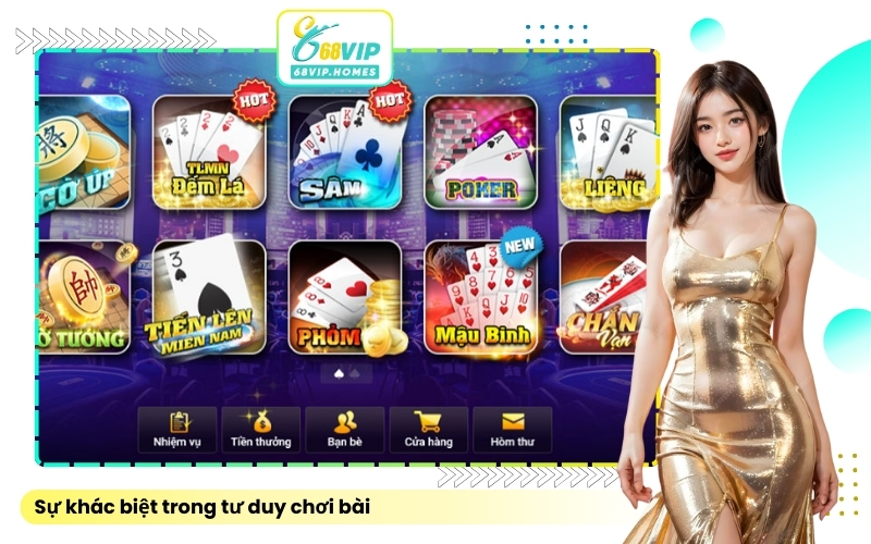 Sự khác biệt trong tư duy chơi bài của người phương Đông và phương Tây