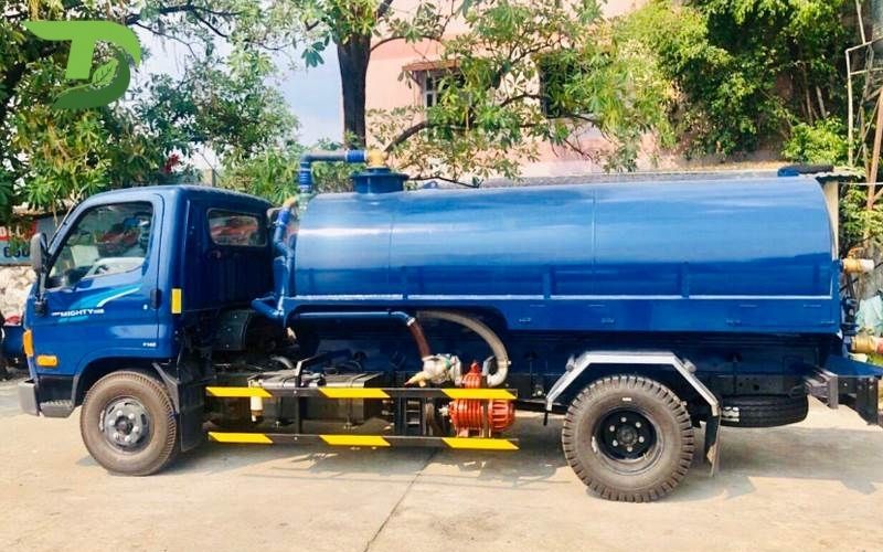 hút hầm cầu dĩ an