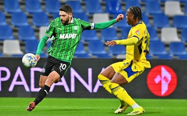 Sassuolo 3-0 Verona: Sassuolo áp đảo – Verona trả giá vì thẻ đỏ