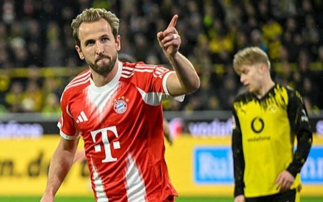 "Dortmund 2 : 3 Munich Munich: Bản lĩnh nhà vua và màn tỏa sáng của Harry Kane "