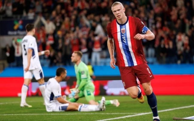 Erling Haaland niềm hy vọng lớn nhất cho hàng công của đội tuyển Na Uy