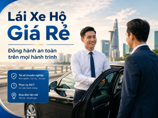 Lái Xe Hộ Giá Rẻ
